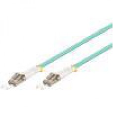 Shintaro Fibre Patch Cable Multimode LC to LC OM3 Aqua 1m