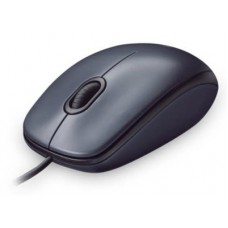 Logitech Wired Mouse M90 Basic, USB, Black, Left/Right Handed