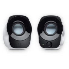 Logitech Speaker System 2.0, USB, Z120, White, 1.2W RMS, 3.5mm Input