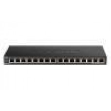 D-Link 16-Port Low Profile Gigabit Unmanaged Switch (Metal Housing)