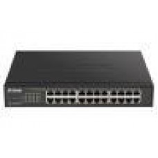 D-Link 24-Port Gigabit Smart Managed PoE Switch with 12 PoE ports (100W PoE budget)