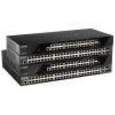 D-Link 52-Port Gigabit Smart Managed Stackable PoE+ Switch with 44 PoE+ 1000Base-T, 4 PoE+ 2.5GBase-T and 4 10Gb Ports