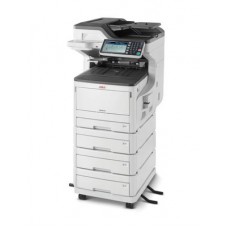 OKI MC873dnv A3 Colour MFP w 4 Paper Trays & Castor Base